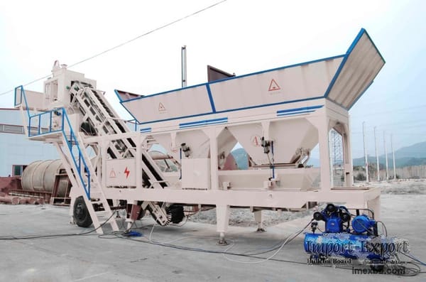 Haomei YHZS Series Mobile Concrete Batching Plant